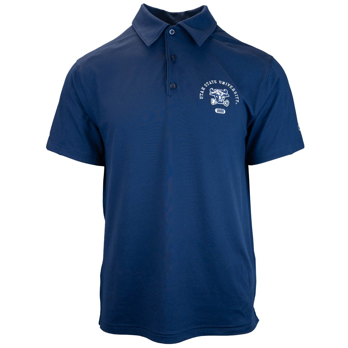 Men's Champion Utah State University Aggie Bull Polo navy